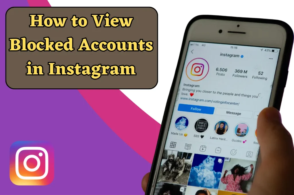 How to View Blocked Accounts in Instagram